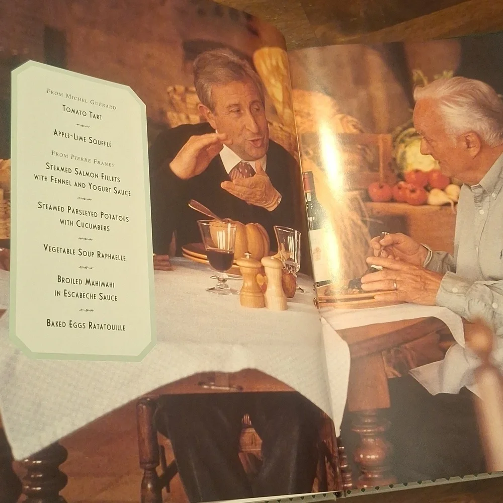 Pierre Franey Cooks With His Friends Cookbook Hardback 1997 MINT Cond.